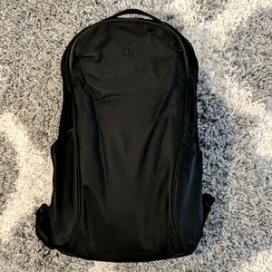 Lululemon Out of Range Black Laptop Backpack